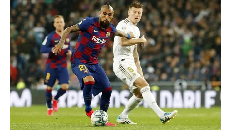 Vidal ha sido de los jugadores más versátiles en la temporada del Barcelona