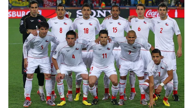 La formación titular de la Roja de Bielsa ante Brasil en Sudáfrica