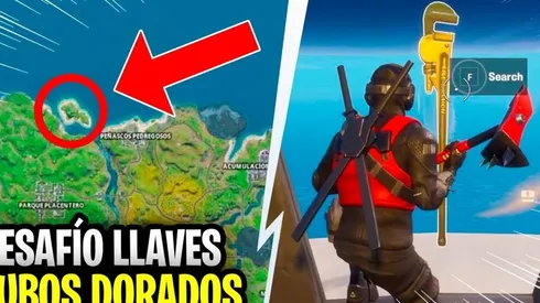 Mira las ubicaciones de las llaves para completar este desafío