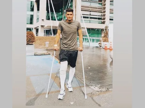 Matías Dituro aprovecha el receso obligado y se opera la rodilla derecha