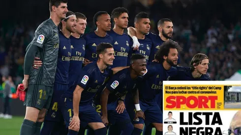 Sport anuncia con bombos y platillos "Lista Negra" en el Real Madrid