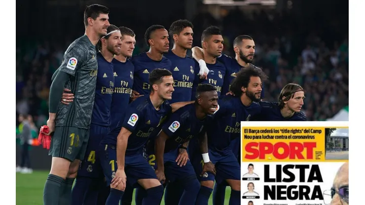 Sport anuncia con bombos y platillos "Lista Negra" en el Real Madrid