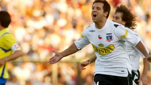 El charrúa jugando por los albos