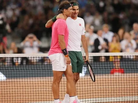 Rafael Nadal y Roger Federer tiran la talla en un Live de Instagram