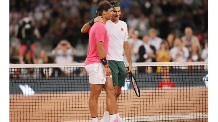 Federer y Nadal compartieron un grato momento