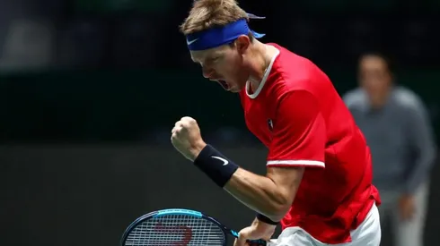 Jarry jugando en la Copa Davis donde arrojó positivo