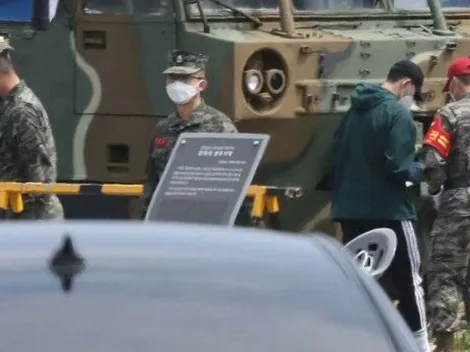 Son Heung-Min se presenta al servicio militar de Corea del Sur