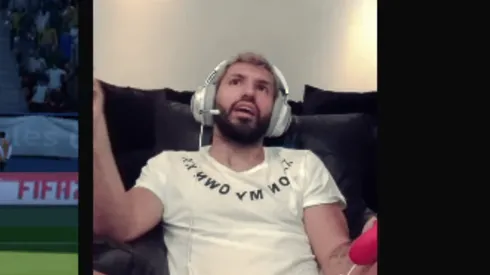 Agüero alega un posible offside