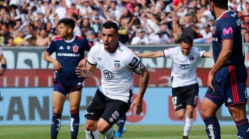 Paredes le hizo el gol 216 de su carrera en Primera a la U