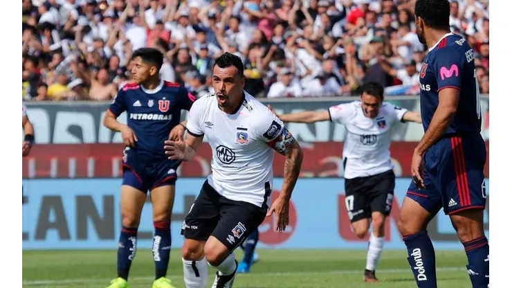 Paredes le hizo el gol 216 de su carrera en Primera a la U