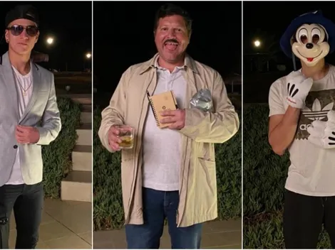 Los Galdames pasan la cuarentena con una linda fiesta de disfraces