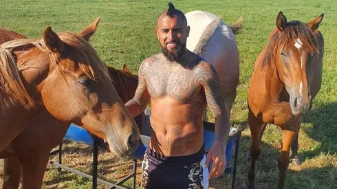 Arturo Vidal extraña la hípica