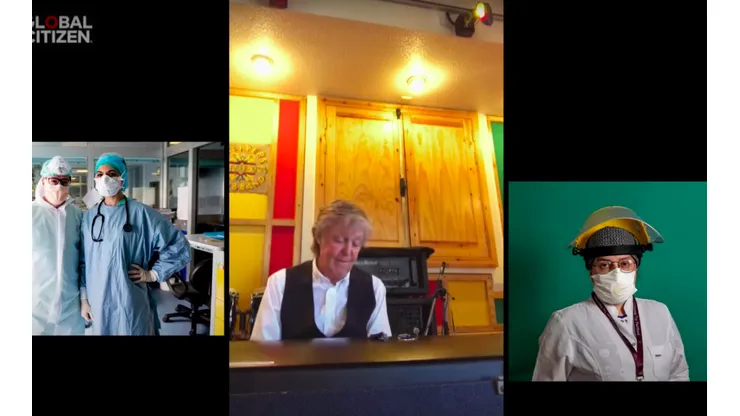 Paul McCartney revivió una emblemática canción de The Beatles.