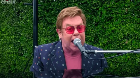 Elton John mostró una vez más su energía y potencial en el piano.