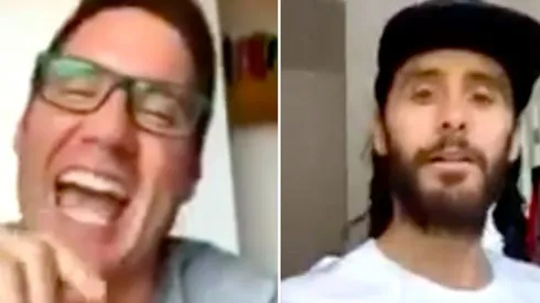 Pancho Saavedra conversó con Jared Leto en Instagram