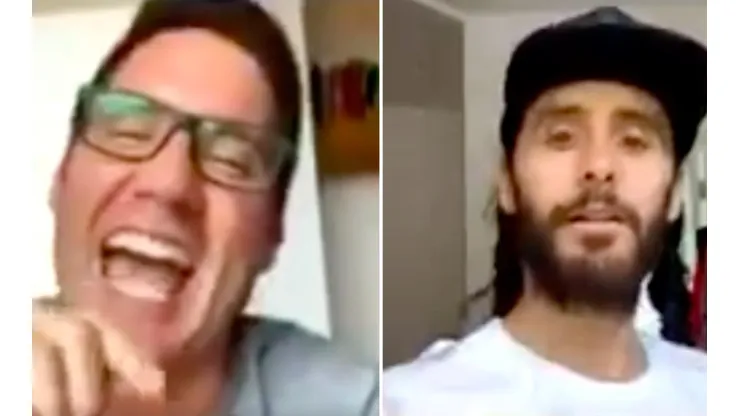 Pancho Saavedra conversó con Jared Leto en Instagram