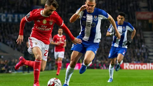 Clásico de Portugal entre el Benfica y el Porto