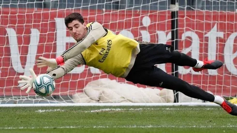 El portero belga mencionó a sus dos grandes inspiraciones en su época juvenil.
