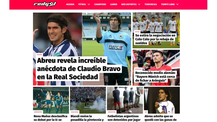 Más de 50 noticias se publicaron hoy en Redgol sobre fútbol.