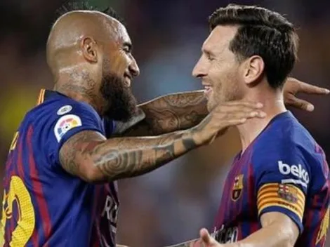 Periodista catalán afirma que Messi está “enojado” por inminente partida de Vidal