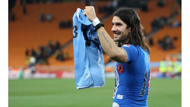Sebastián Abreu en el Mundial Sudáfrica 2010