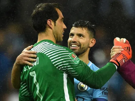 Manchester City recuerda golazo del Kun sólo para llenar de elogios a Bravo