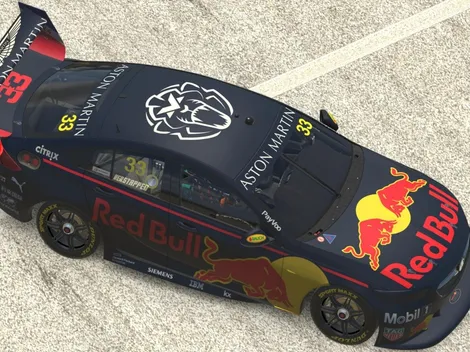 Max Verstappen consigue tres podios en el Supercars All Stars Eseries