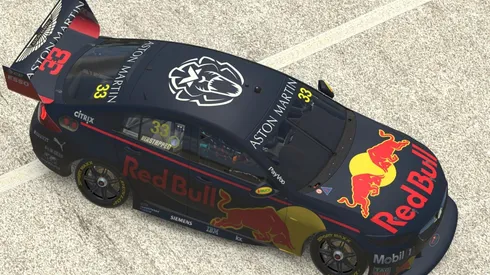 Verstappen en el BP Supercars All Stars Eseries