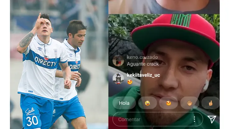 Live de Nicolás Castillo con la UC.