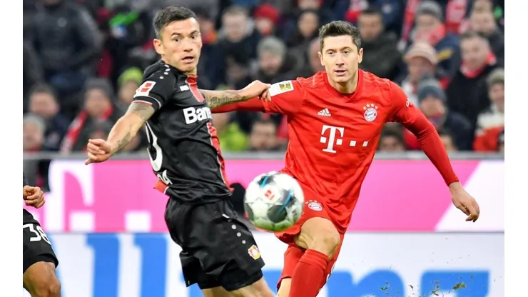 Aránguiz contra el Bayern.