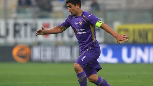 David Pizarro en la Fiorentina