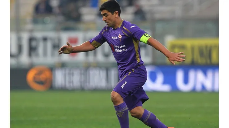 David Pizarro en la Fiorentina