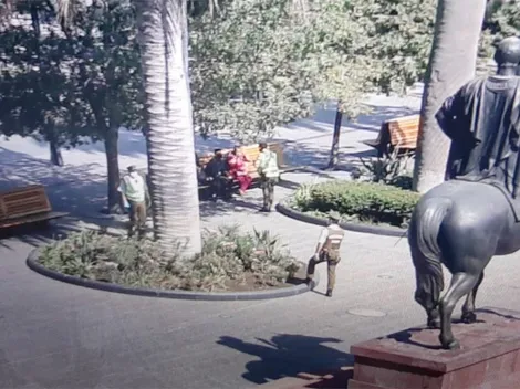 Presencia de persona contagiada de coronavirus generó terror en la Plaza de Armas de Santiago