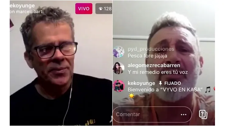 Marcelo Barticciotto sorprendió a los fanáticos con su interpretación "a capella"
