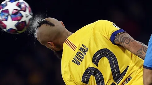 Arturo Vidal es el mediocampista del Barcelona con más goles esta temporada