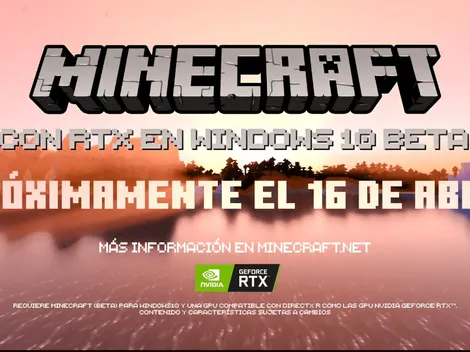 La beta de Minecraft RTX Windows con ray tracing llega el 16 de abril