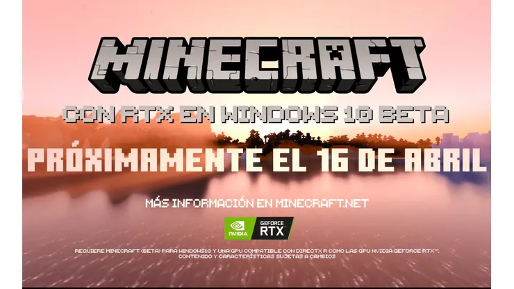 Minecraft con RTX Windows