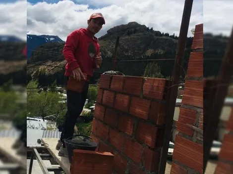Maratonista argentino construye su casa con sus propias manos