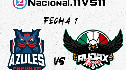 Azules y Audax iniciaron la eNacional.11v11