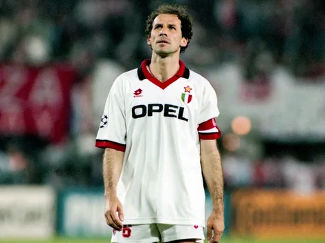 Hernán Crespo cuenta el día que Franco Baresi lo bajó de una patada