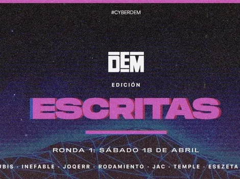 DEM Battles realizará la primera edición de "Escritas"