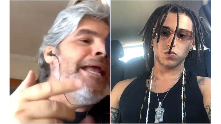 Guarello se lanzó con todo contra el trapero chileno.
