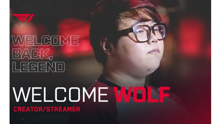 Wolf regresa a T1 como streamer