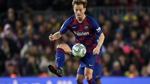Rakitic en el Barcelona.