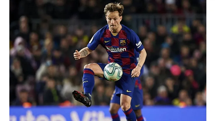 Rakitic en el Barcelona.