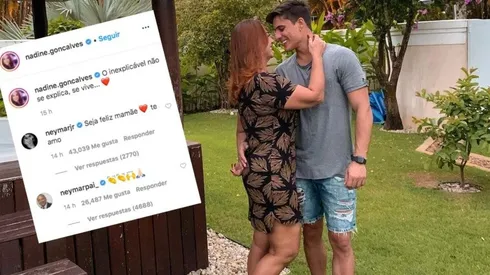 La mamá causa furor con su nuevo novio