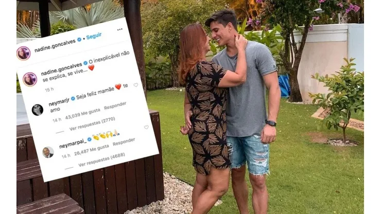 La mamá causa furor con su nuevo novio