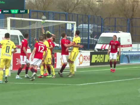 VIDEO | Golazo olímpico en tiempos de coronavirus en Bielorrusia
