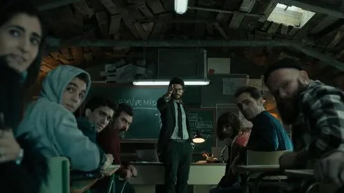 Hasta el "Profesor" hubiese tenido problemas para rodar esta escena.