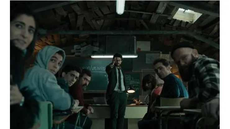 Hasta el "Profesor" hubiese tenido problemas para rodar esta escena.